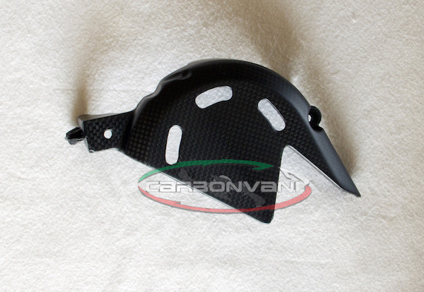 Carbonvani - Ducati Panigale / Streetfighter V4 / S / R / Speciale Carbon Fiber Front Sprocket Cover (18-24) Carbonvani - Ducati Panigale / Streetfighter V4 / S / R / Speciale Carbon Fiber Front Sprocket Cover (18-24)